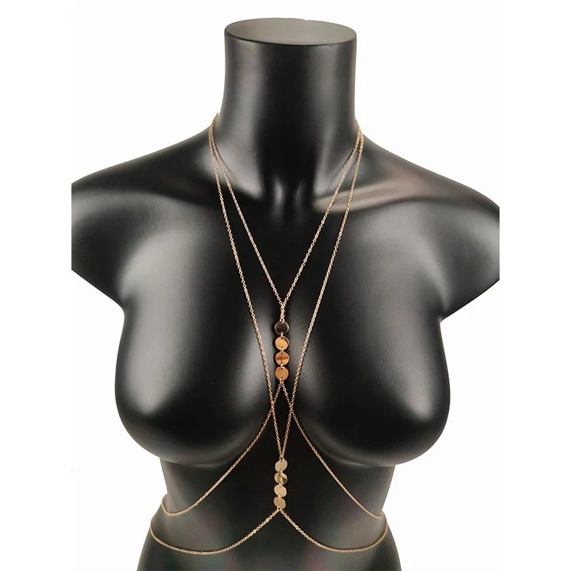 Wholesale Waist Jewelry Sexy Body Chain Women Simple Adjustable Belly Chains Beach Waist Chain