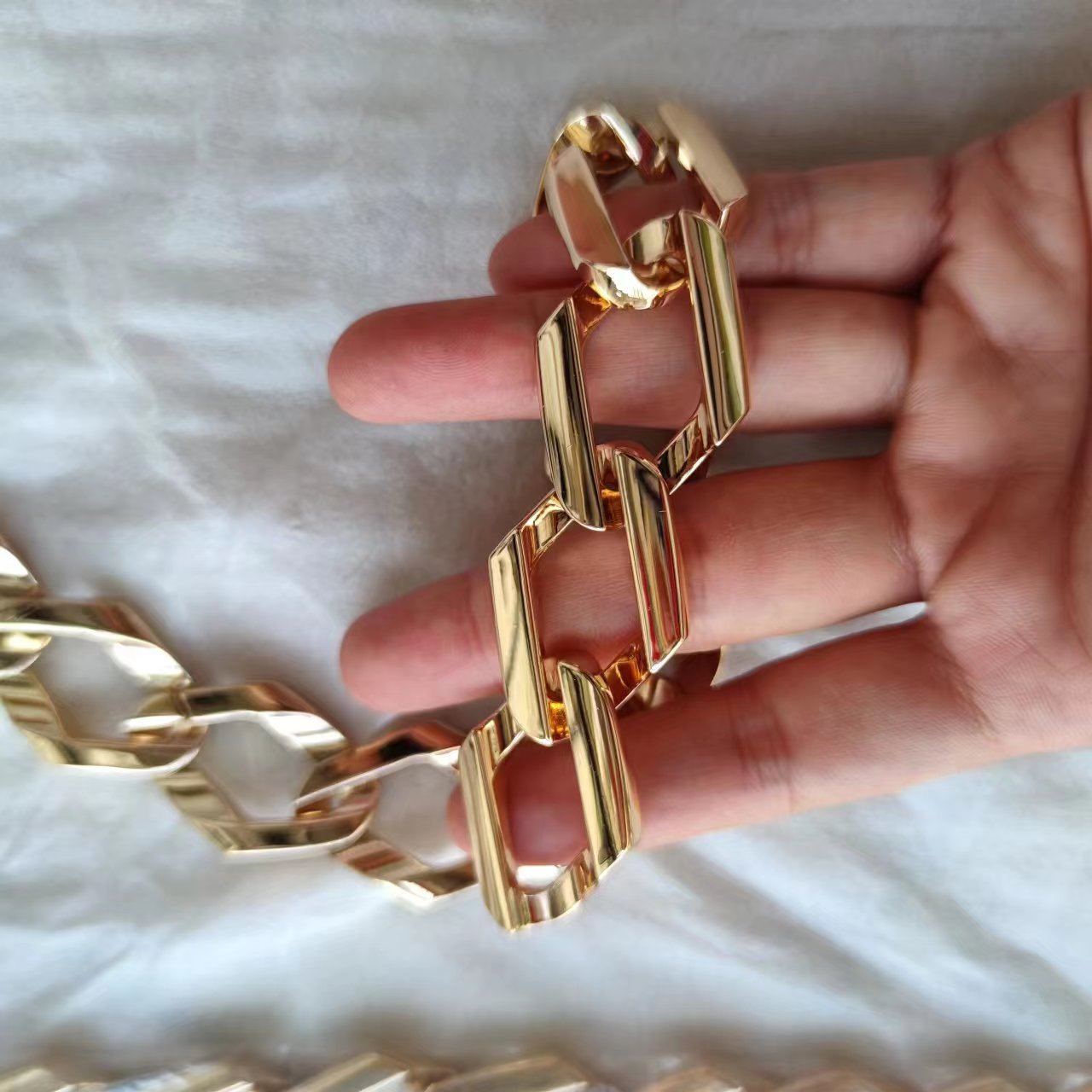 Fashion Wholesale Bag Accessories Zinc Alloy Chains Metal Chain Bag Chain