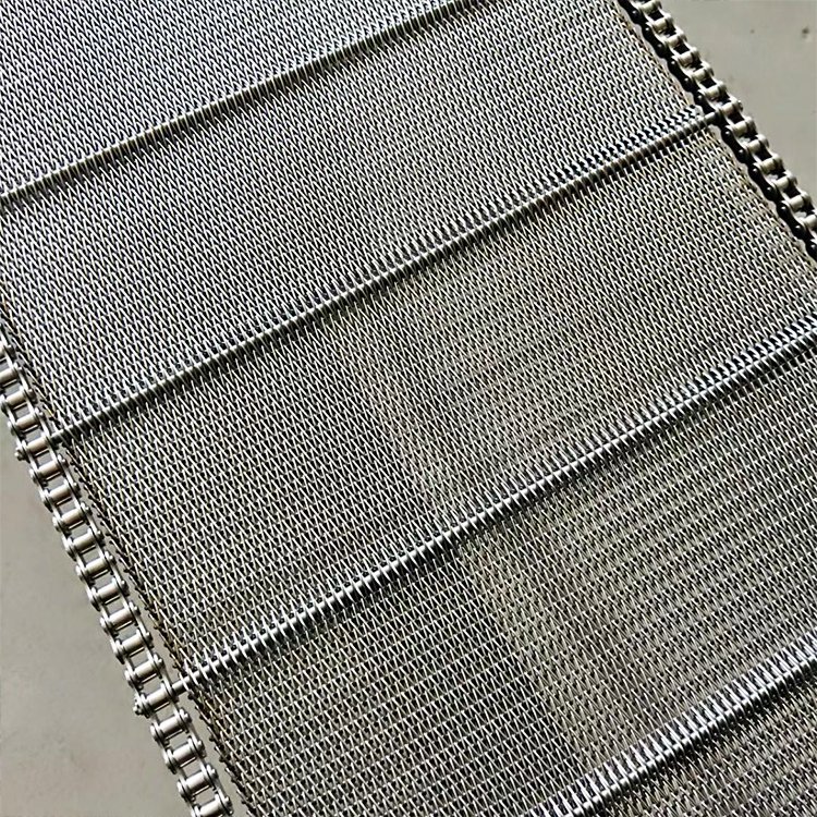 stainless steel wire heat resistant spiral mesh conveyor belt