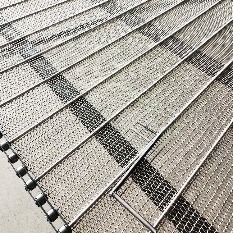 stainless steel wire heat resistant spiral mesh conveyor belt
