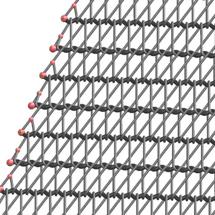 stainless steel wire heat resistant spiral mesh conveyor belt