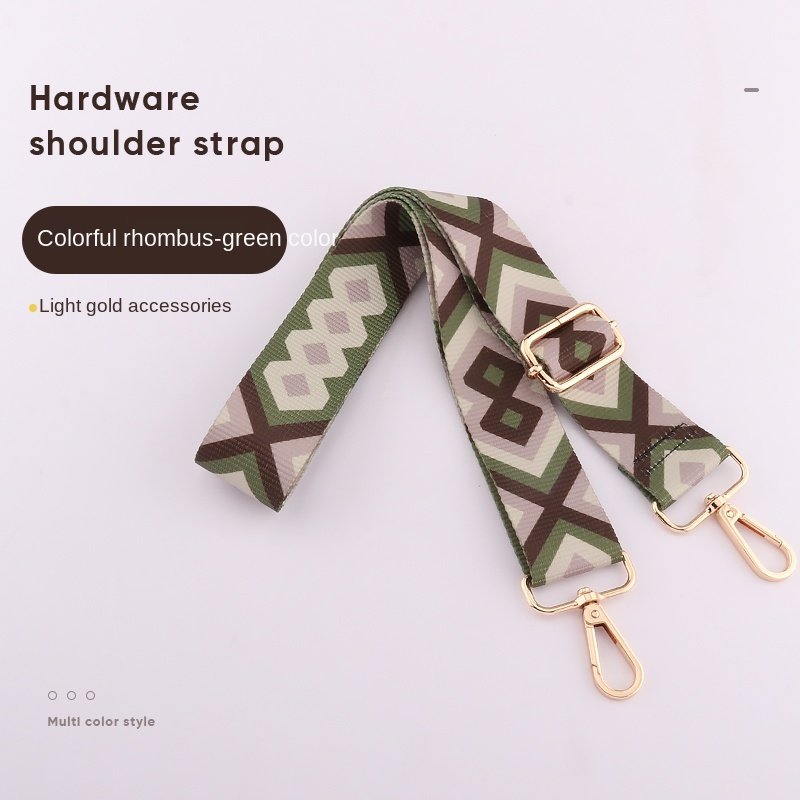 New bag shoulder strap interchangeable bag strappy canvas strap case printing band canvas strap leather Bag Strap shoulder strap