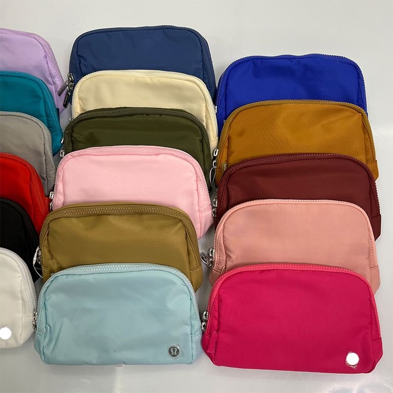 LU LU Outdoor Running 2L Lulu Waistpack Multifunctional Storage Mobile Phone Bag Men and Women Fitness Everywhere Belt Bag
