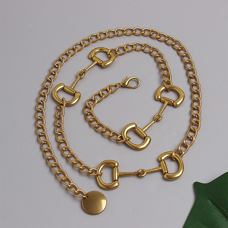 Gold Filled Belly Waist Chain Dress Belt Chunky Body Chain Belts Sexy Gold Belly Waist Chain