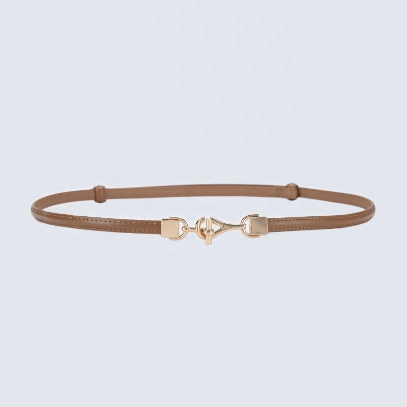 Ladies belt fashion simple thin chain belt dress skirt sweater decoration woman belt