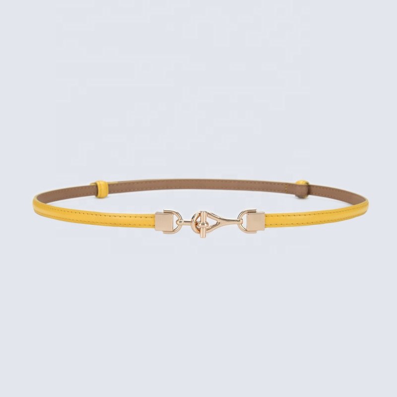 Ladies belt fashion simple thin chain belt dress skirt sweater decoration woman belt