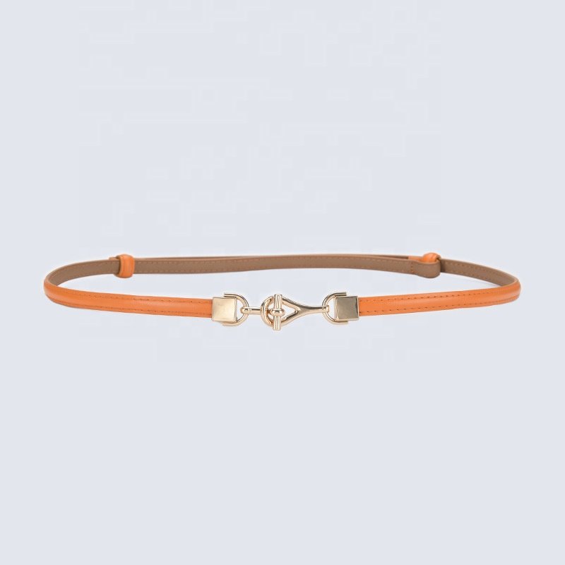 Ladies belt fashion simple thin chain belt dress skirt sweater decoration woman belt