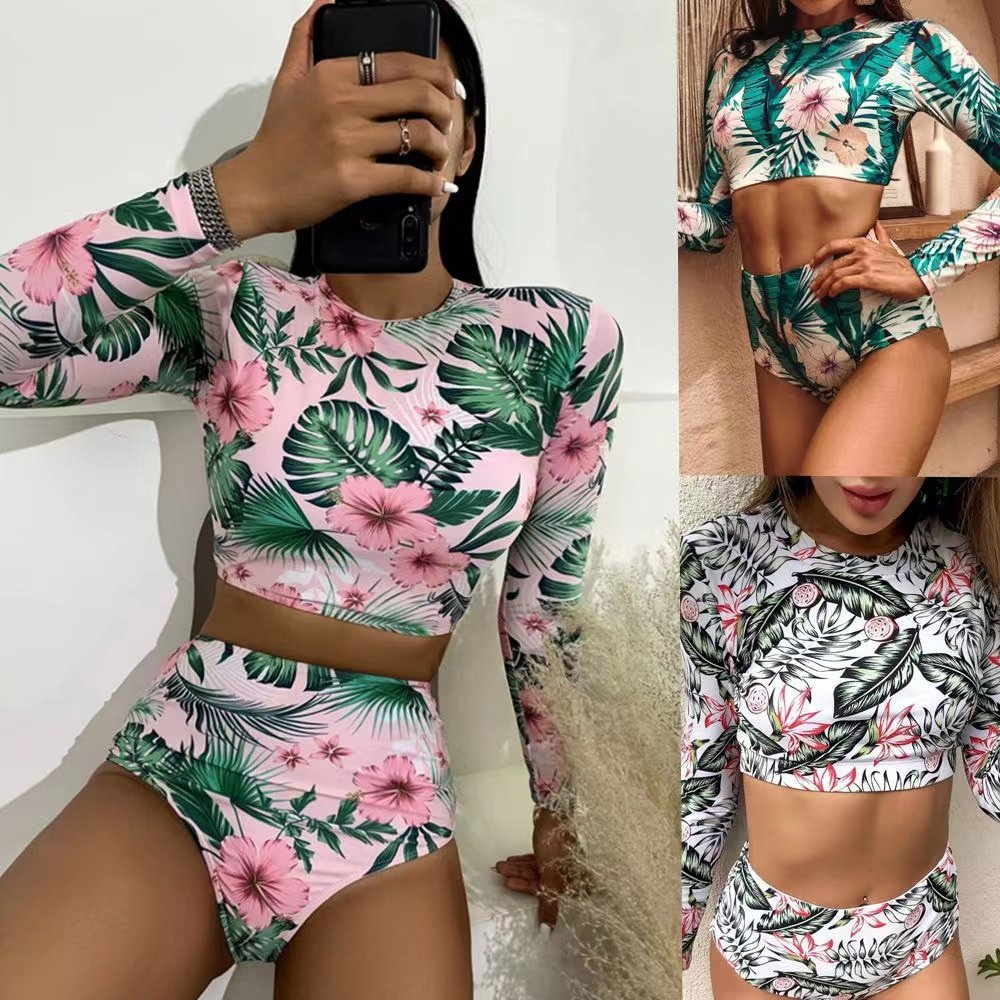 Custom Private Label Swimsuit Shiny Fabric Bathing Suits Sexy Bikinis Woman Swimwear