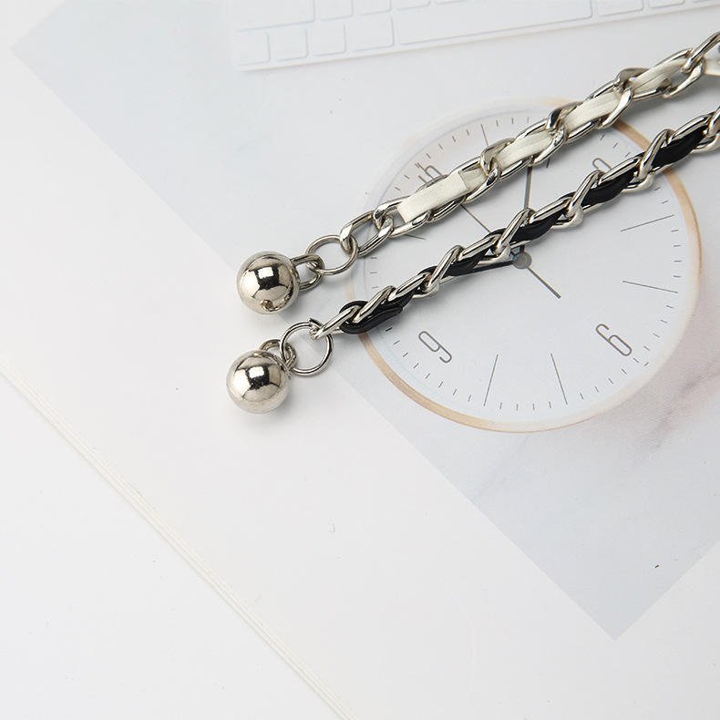 Fashion Chain Belt For Women Metal Waist Chain Female Dress Jeans Decoration Waistband