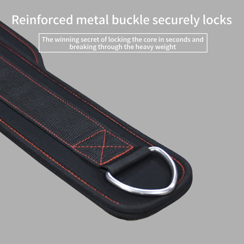 Wholesale EVA & Cotton Dip Belts with Metal Chain Fitness Support Waist for Weight Lifting Protection Function