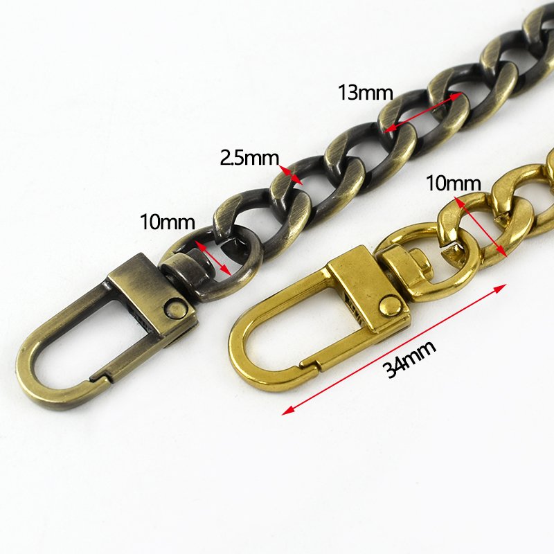 Deepeel BF305 High Grade Decorative Bag Chains Belt Strap Bag Parts Handbag Accessories Purse Shoulder Strap Chain