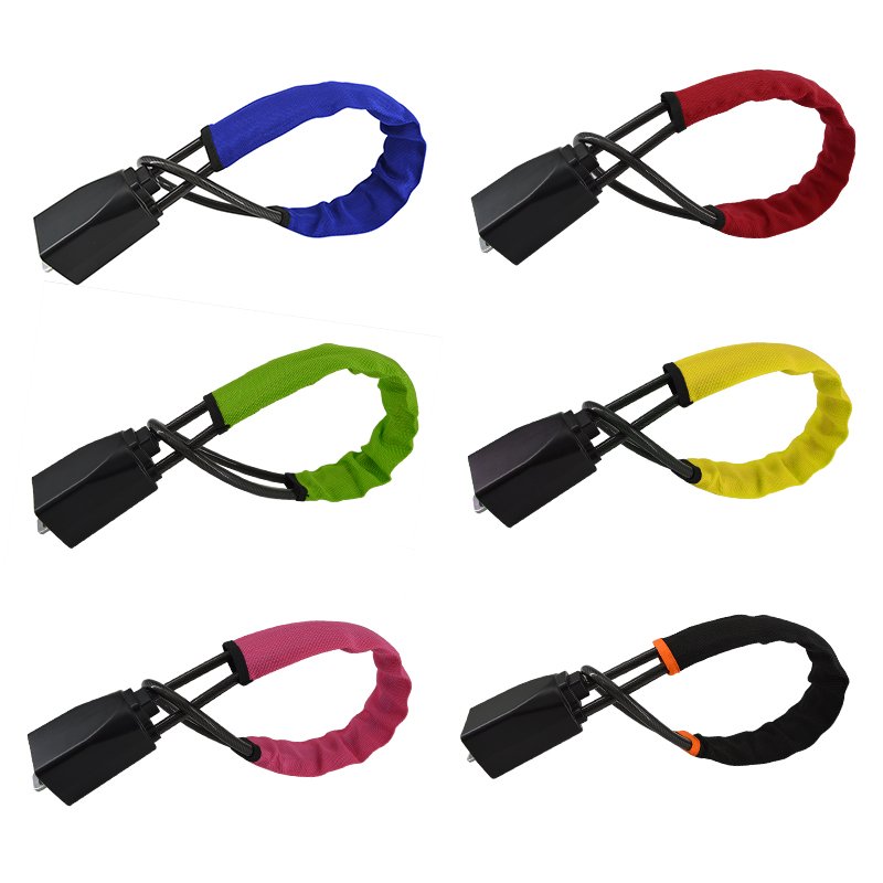 Car Steering Wheel Lock safe belt chain link Vehicle Anti-Theft Lock Auto Accessories Security common security tool