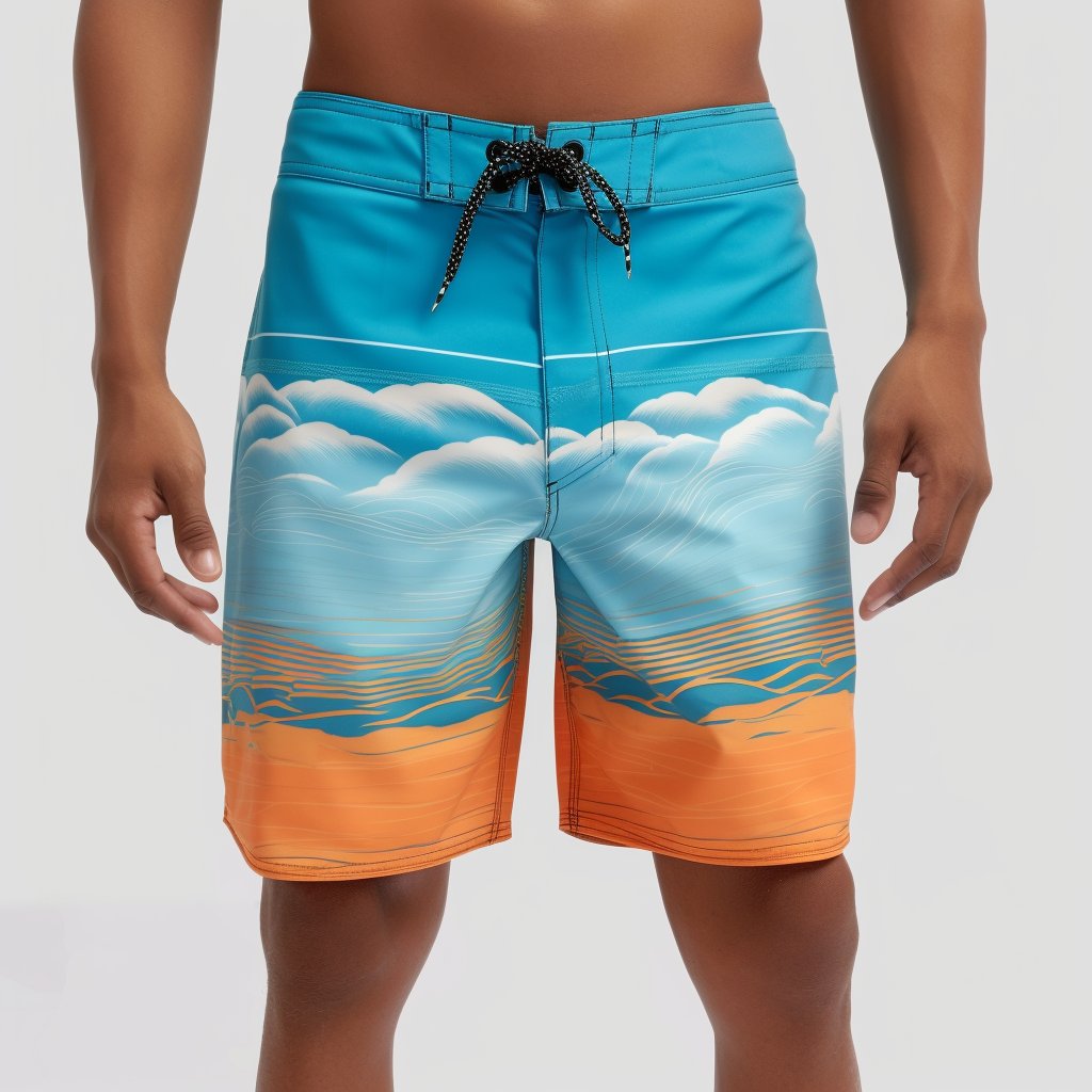 OEM Wholesale custom design fight training professional competition shorts board shorts men shorts beachwear