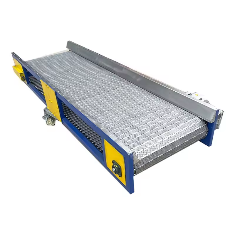 Stainless Steel 304/316 Oven Bread Chain Plate Conveyor for Fryer