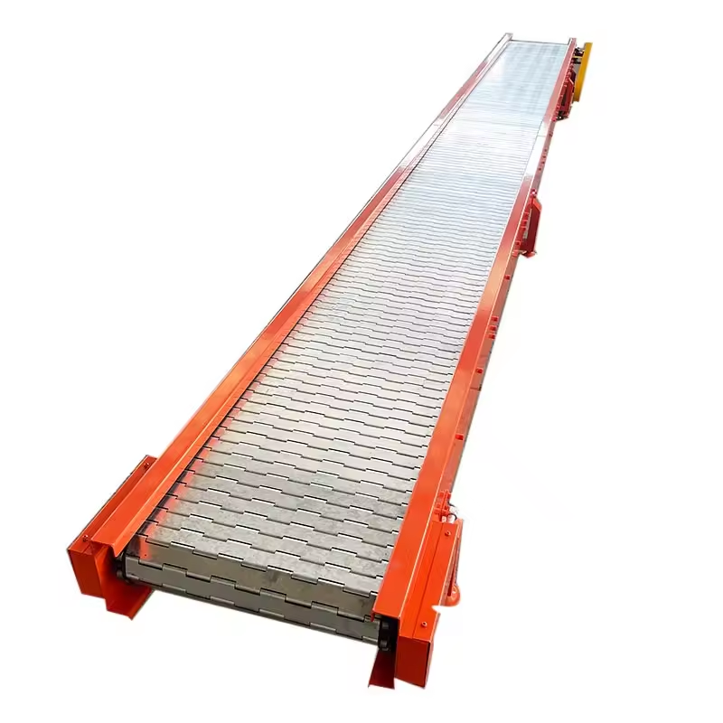 Stainless Steel 304/316 Oven Bread Chain Plate Conveyor for Fryer