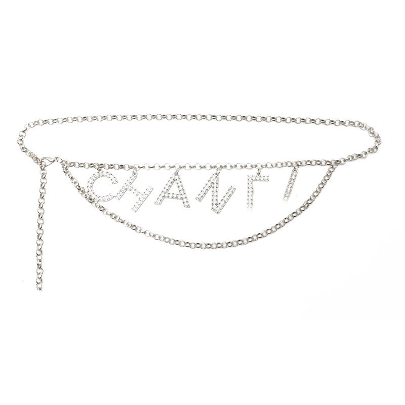 High quality metal ladies dress waist accessories Fashion Designer Chain Belt For Women