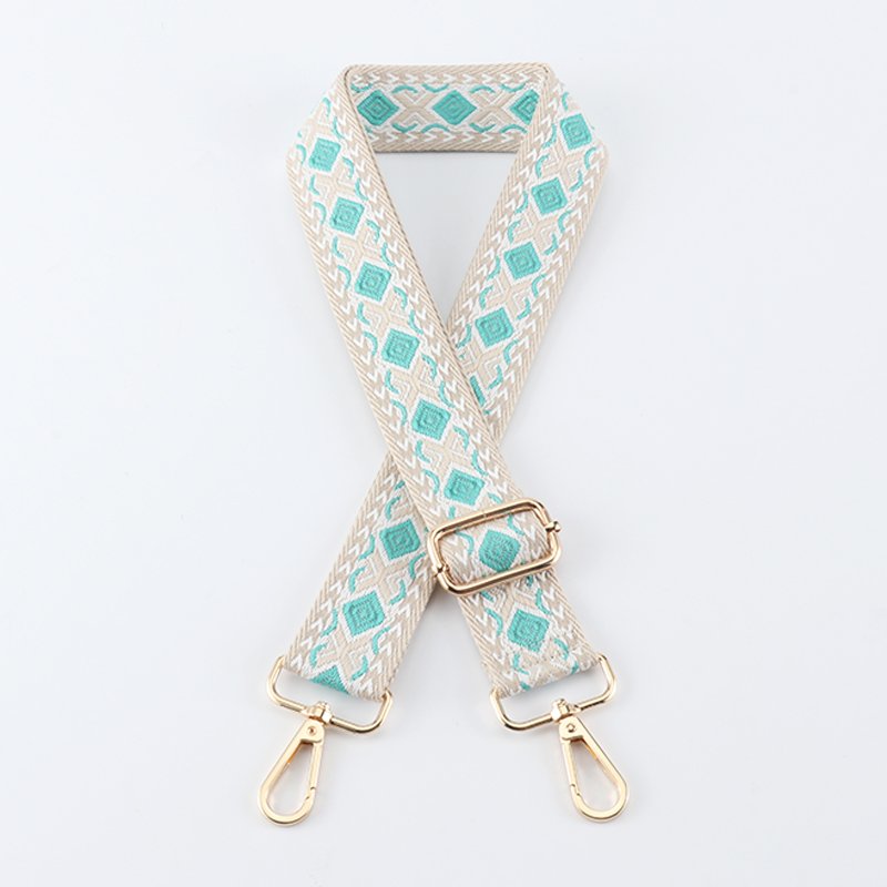 Two-color diamond Bag Strap Replaceable wide handbag strap Crossbody bag accessories Adjustable bag strap