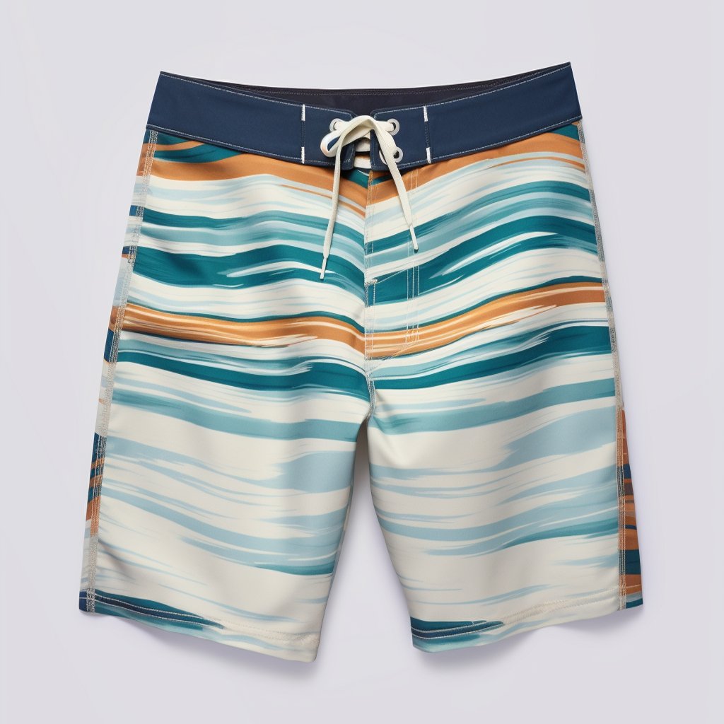 Wholesale Board Shorts 4 Way Stretch 2 In 1 Pockets Surf Shorts Men Swimming Trunks Boardshorts