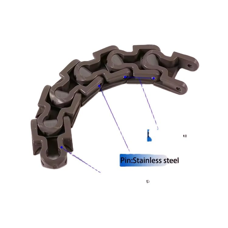 Chilled and frozen food conveyor keel chain conveyor belt chain conveyor and accessories