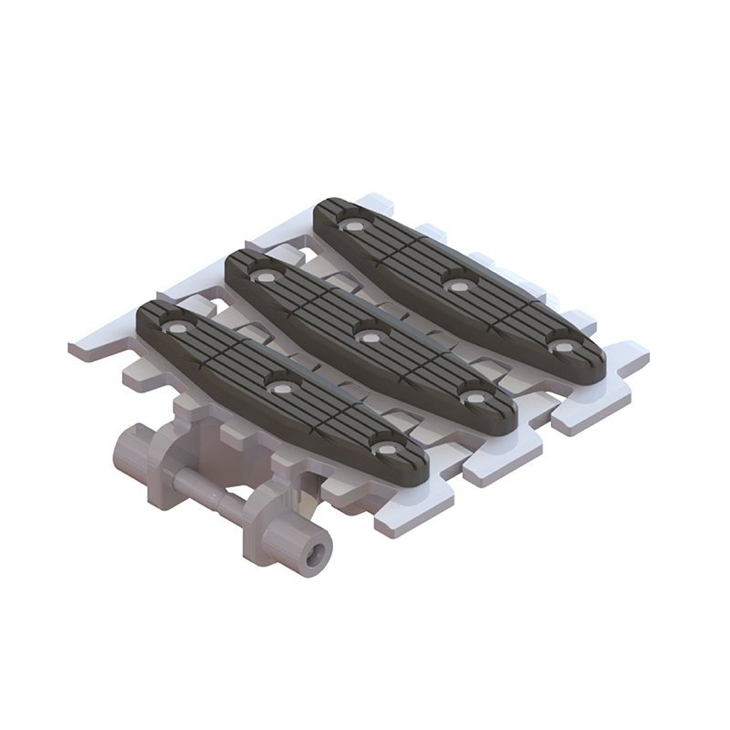 High Quality ML2 CF 3S Silicone Pad Friction Chain Conveyor with Aesthetic Look Easy to Transport for Food Use