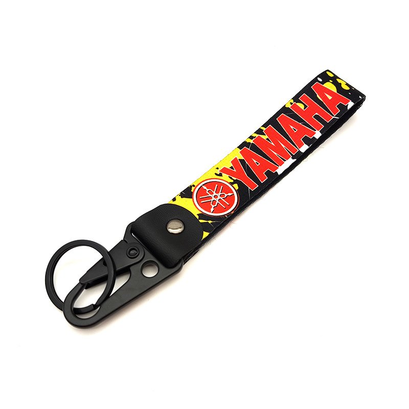 JDM Keychain Eagle beak buckle trend motorcycle car carabiner wrist strap rope pendant