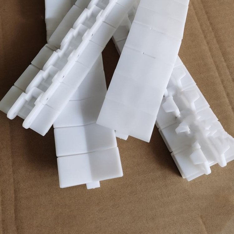 2040P flat top plastic belt conveyor chain adopts 80P bar distance V-shaped transmission chain