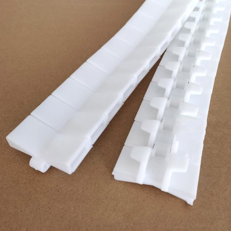 2040P flat top plastic belt conveyor chain adopts 80P bar distance V-shaped transmission chain