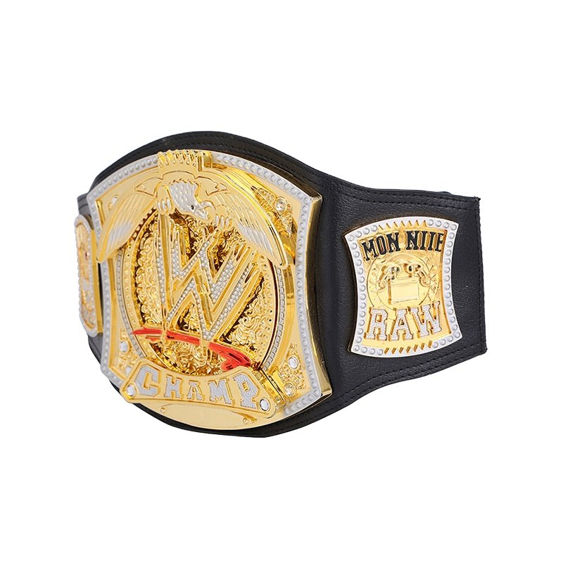 Wholesale Customizable Metal Medal Football and Wrestling Championship Belt Fashion Adjustable Design