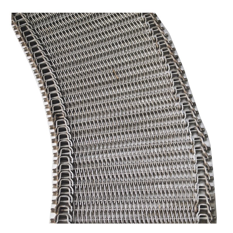 Chain type metal chain conveyor belt 304 stainless steel mesh belt Cooling conveyor belt