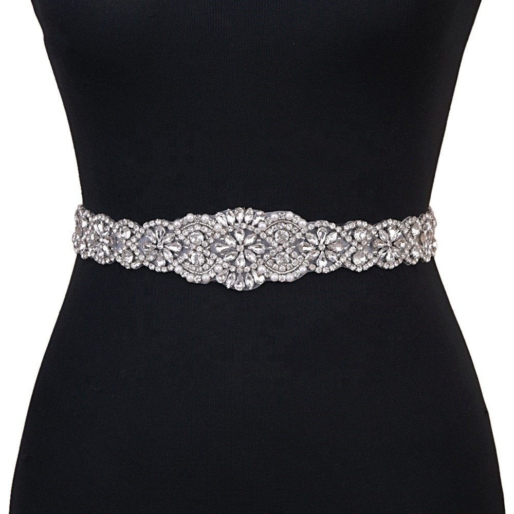 Wholesale Fashion Gold Copper Rhinestone Chain Trim Bridal Trimmings Chain Cheap By The Yard For Bags For Clothing Accessories