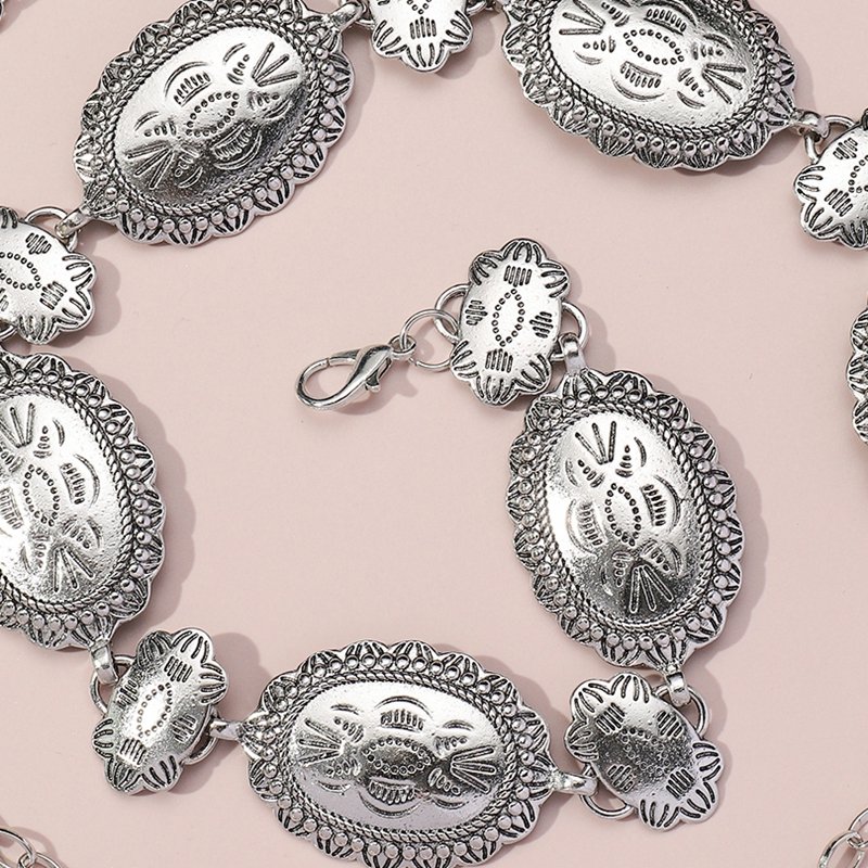 Custom New Fancy Metal Retro Style Lady Chain Belt Clothing Accessories Decorative Dress women Chain Belts