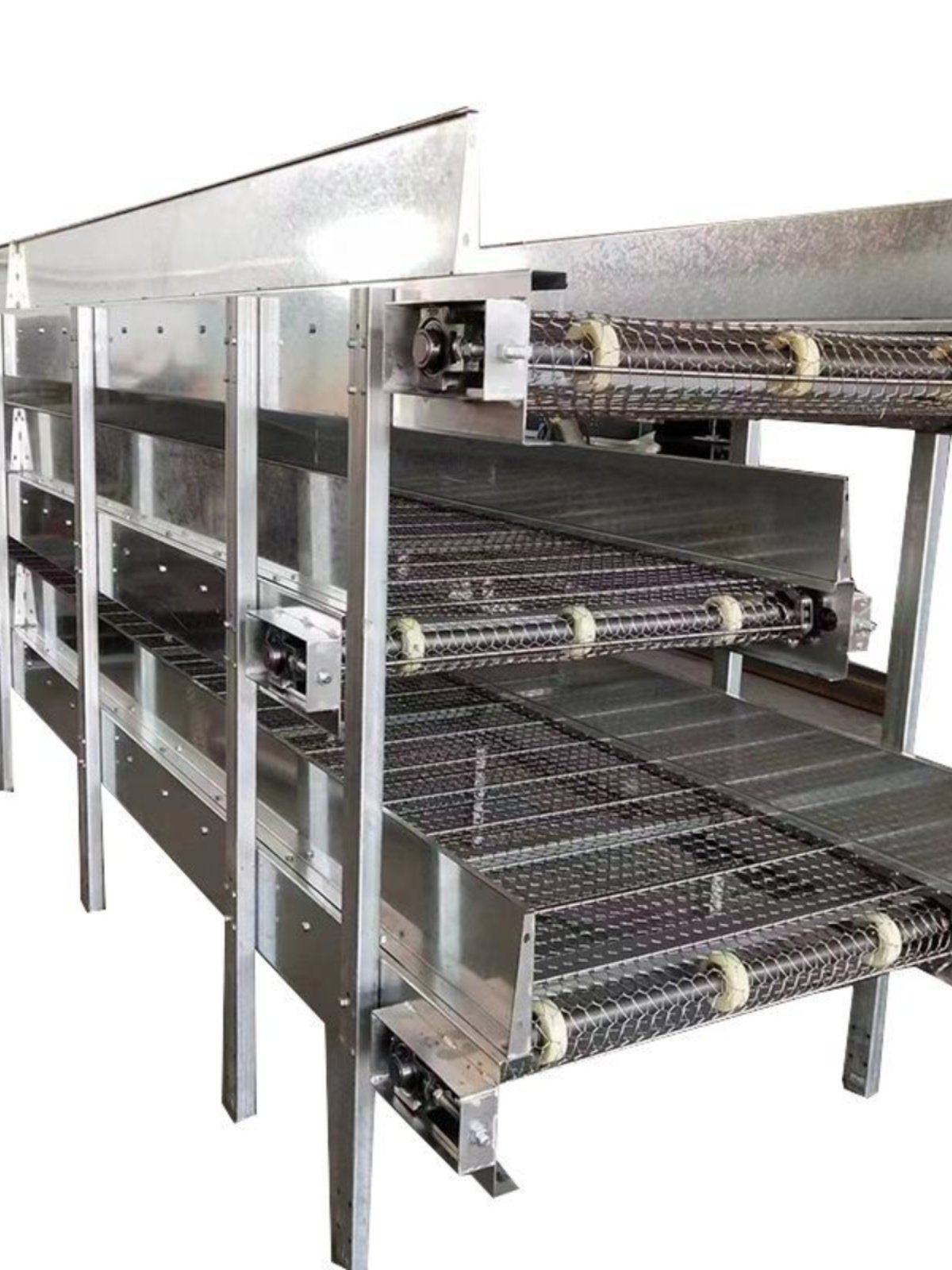 Stainless steel chain plate 90 degree turning machine 180 degree circular turning machine drum belt mesh belt turning