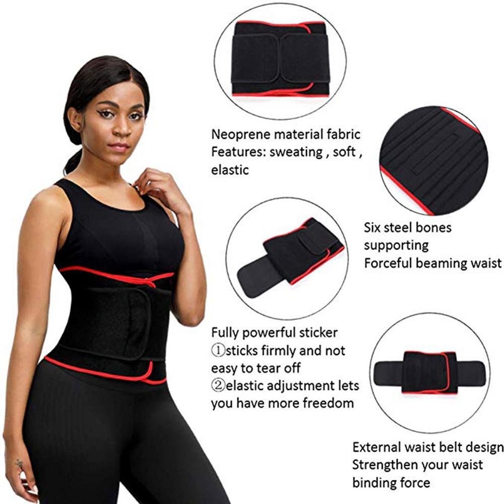 HEXIN High Quality High Compression Weight Lose Waist Trainer Body Shaper Women Waist Shaper Belt Slimming
