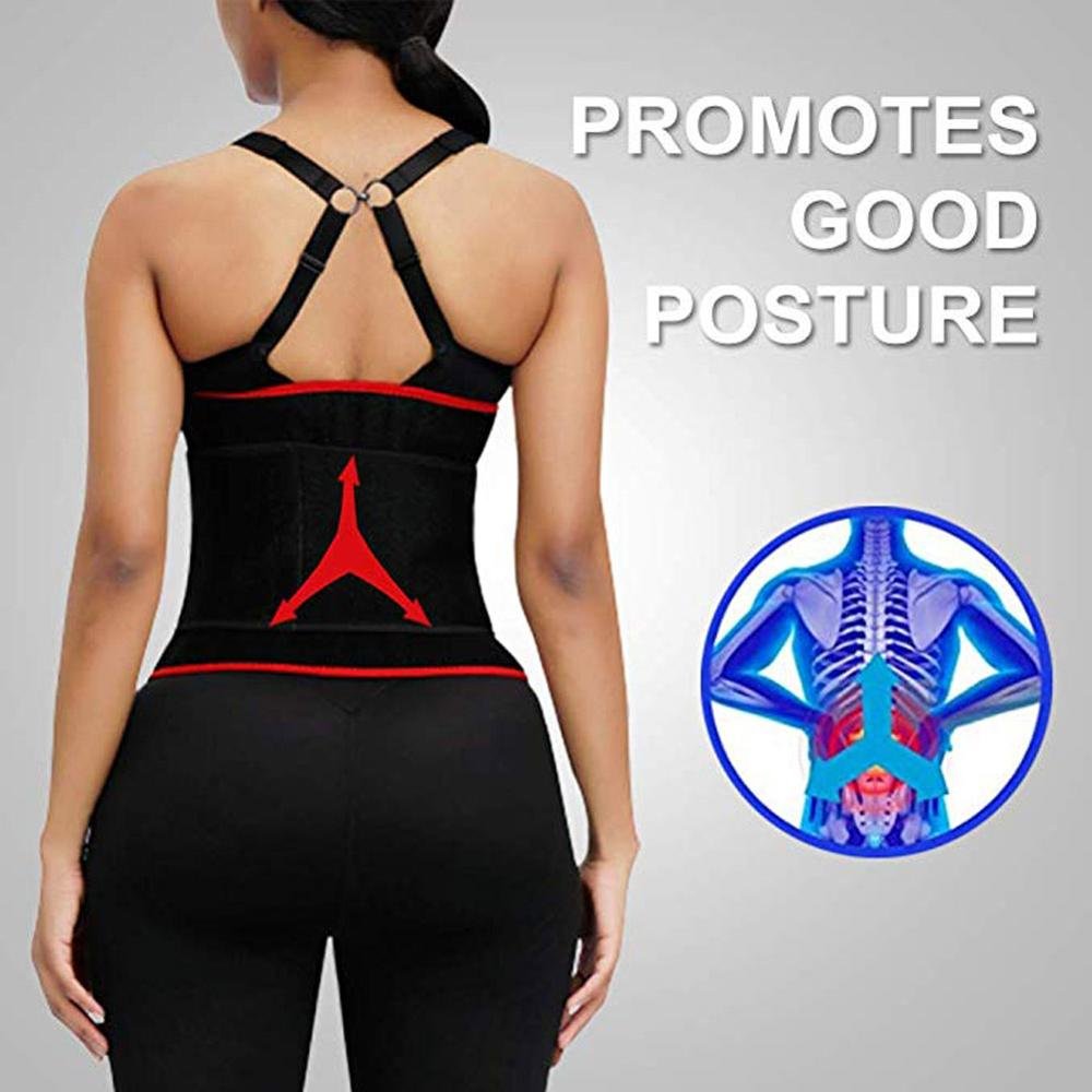 HEXIN High Quality High Compression Weight Lose Waist Trainer Body Shaper Women Waist Shaper Belt Slimming