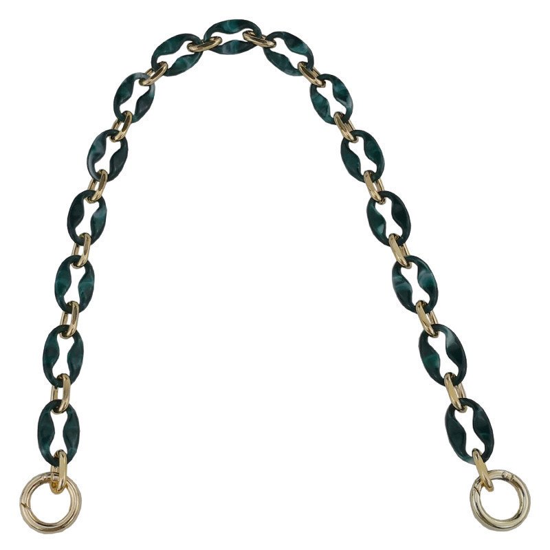 Factory Direct sales shoulder belt acrylic bag strap chain strap bag portable accessories resin chain Mobile phone strap chain