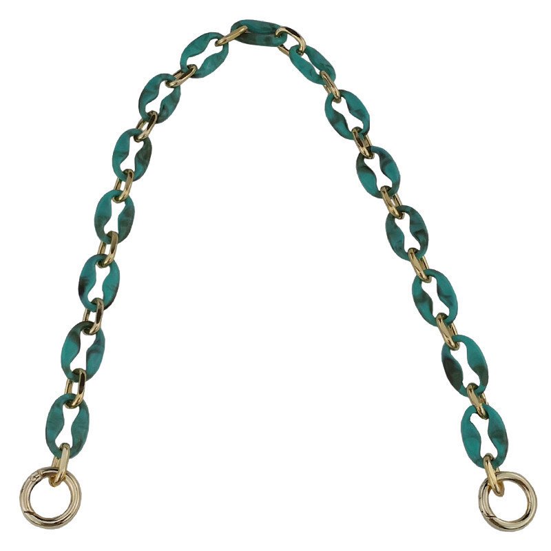 Factory Direct sales shoulder belt acrylic bag strap chain strap bag portable accessories resin chain Mobile phone strap chain