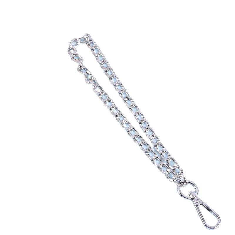 Women Bag Handle DIY Replacement Wrist Strap Chain Accessories Clutch Wristlet Purse Coin Bag