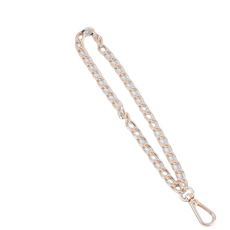 Women Bag Handle DIY Replacement Wrist Strap Chain Accessories Clutch Wristlet Purse Coin Bag