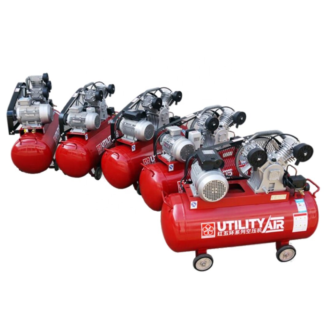 D miningwell 3 HP 2.2KW 250L/min 9CFM reciprocating compressor mining used air compressor with jack hammer