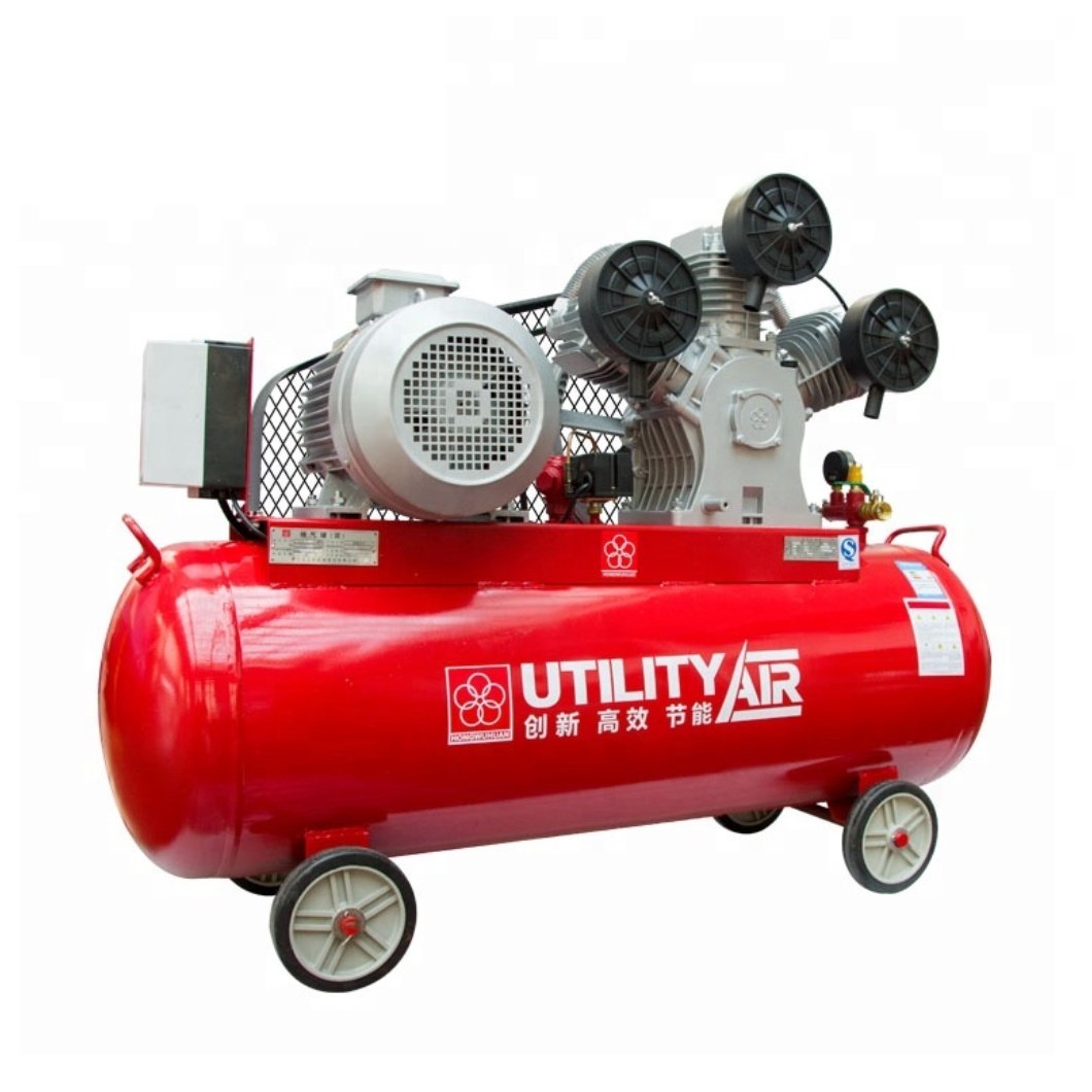 D miningwell 3 HP 2.2KW 250L/min 9CFM reciprocating compressor mining used air compressor with jack hammer