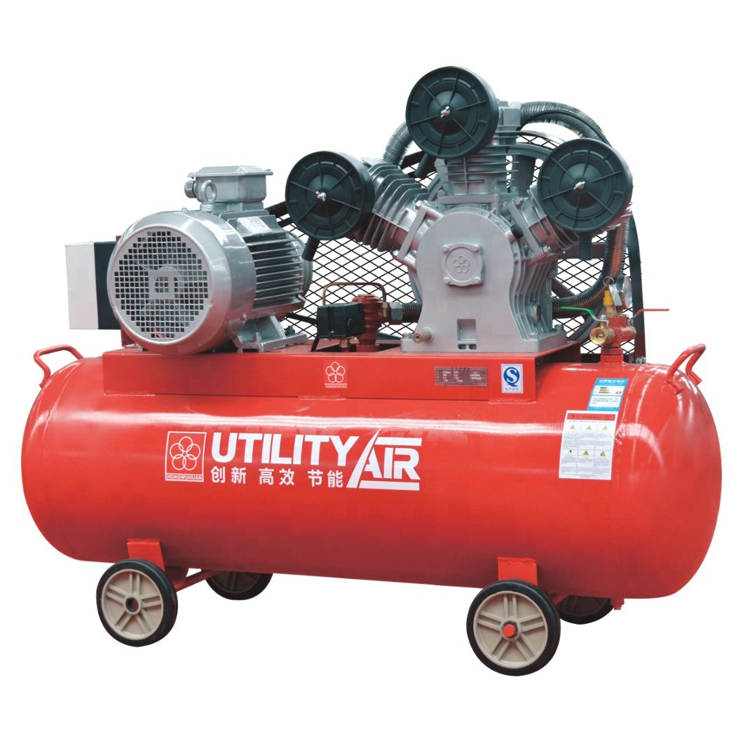 D miningwell 3 HP 2.2KW 250L/min 9CFM reciprocating compressor mining used air compressor with jack hammer