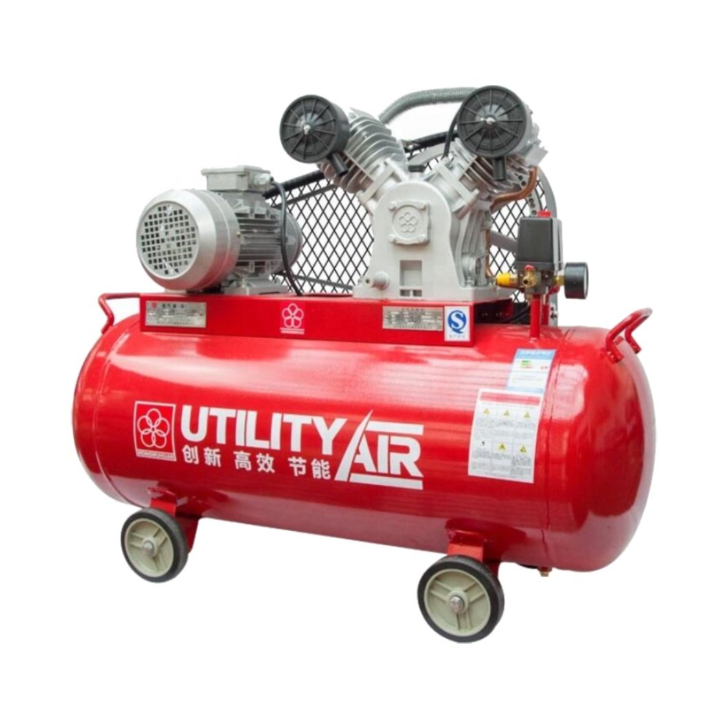 D miningwell 3 HP 2.2KW 250L/min 9CFM reciprocating compressor mining used air compressor with jack hammer