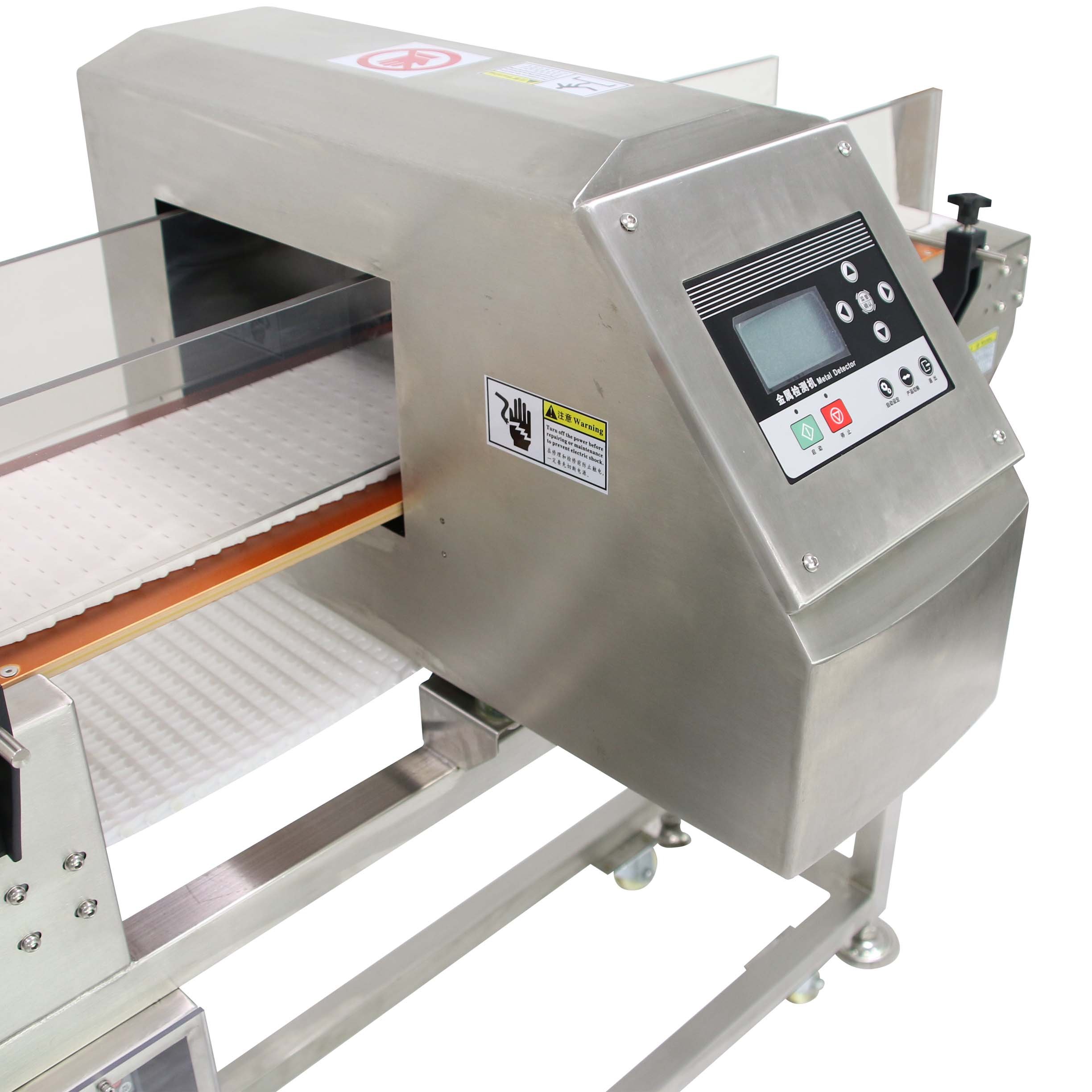 High Quality Industrial Conveyor Belt Type Metal Detector for Food