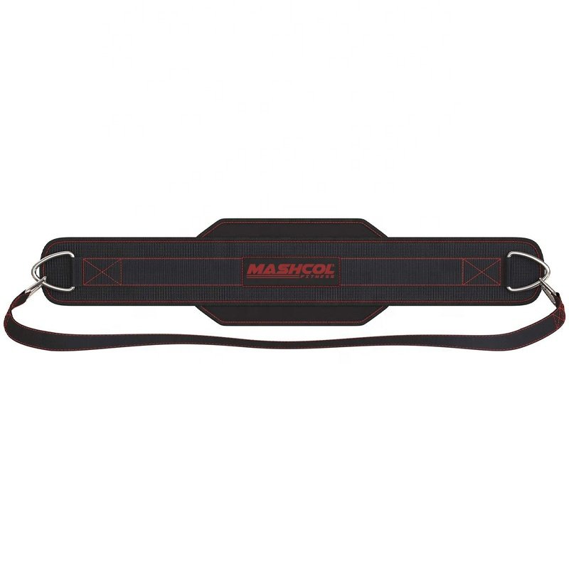 Wholesale Weightlifting Dipping Belt Heavy Duty Custom Neoprene Weightlifting Dip Gym Belt With Heavy Duty Steel Chain