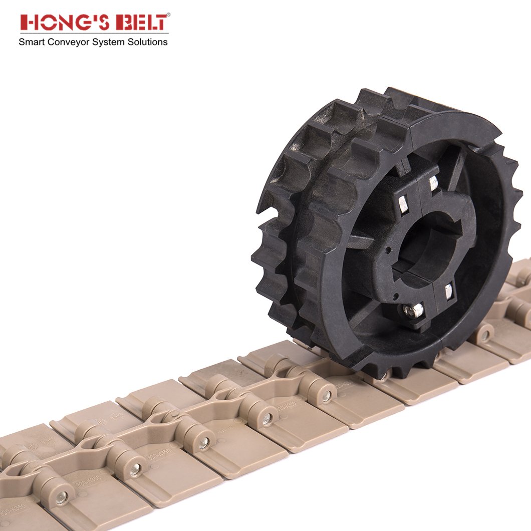 Hongsbelt HS-820-K325 Plastic Chain Conveyor Belt Sushi Chain 820 Chains