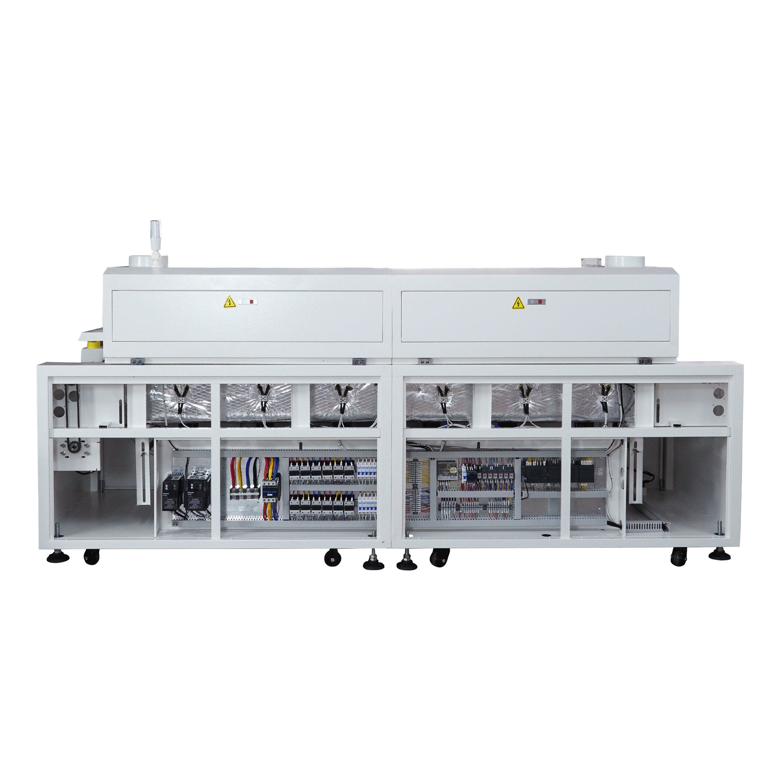 New Design LED Reflow Oven solder/ Hot Air SMT Reflow Soldering Oven PCB Motherboard Customized Heating Zone