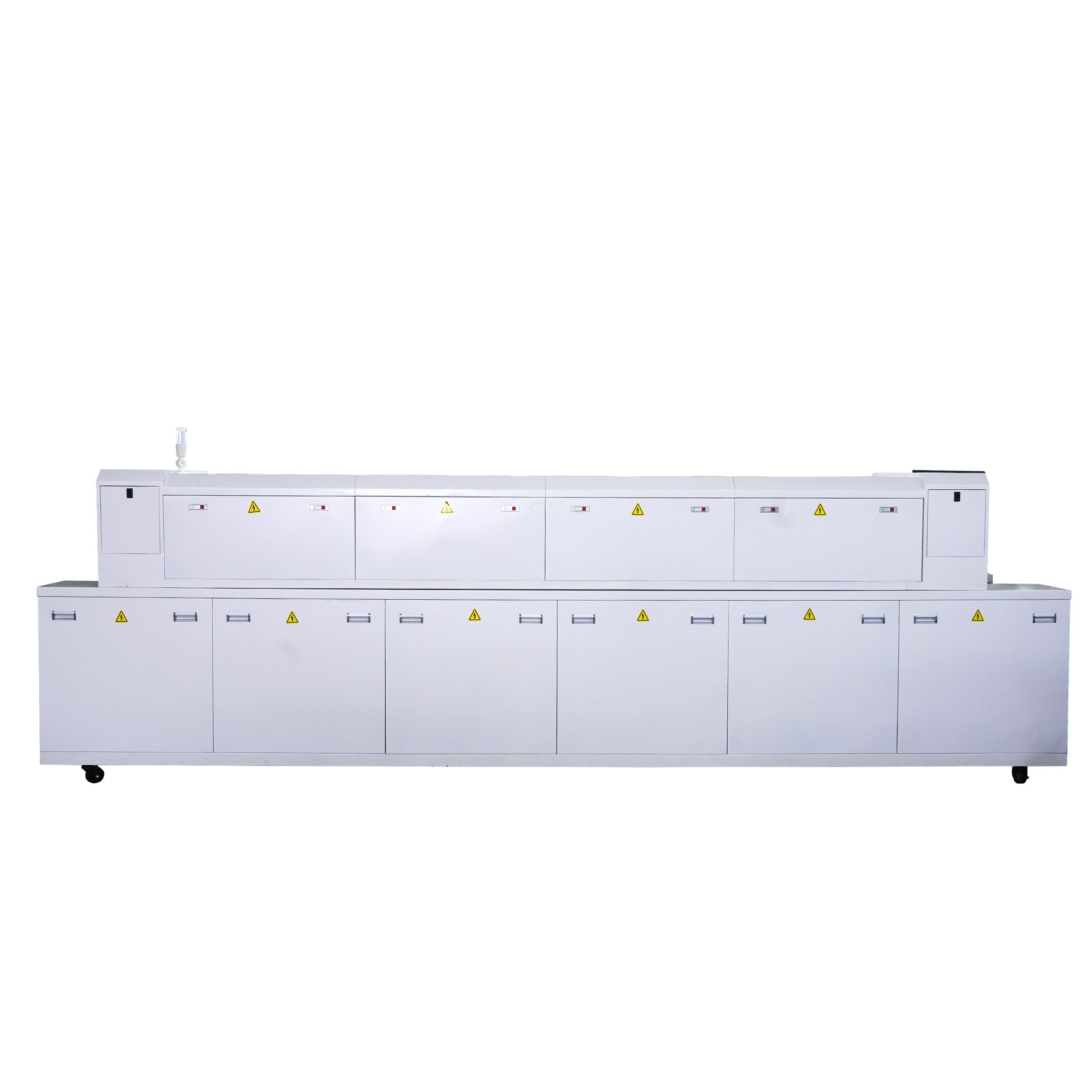New Design LED Reflow Oven solder/ Hot Air SMT Reflow Soldering Oven PCB Motherboard Customized Heating Zone