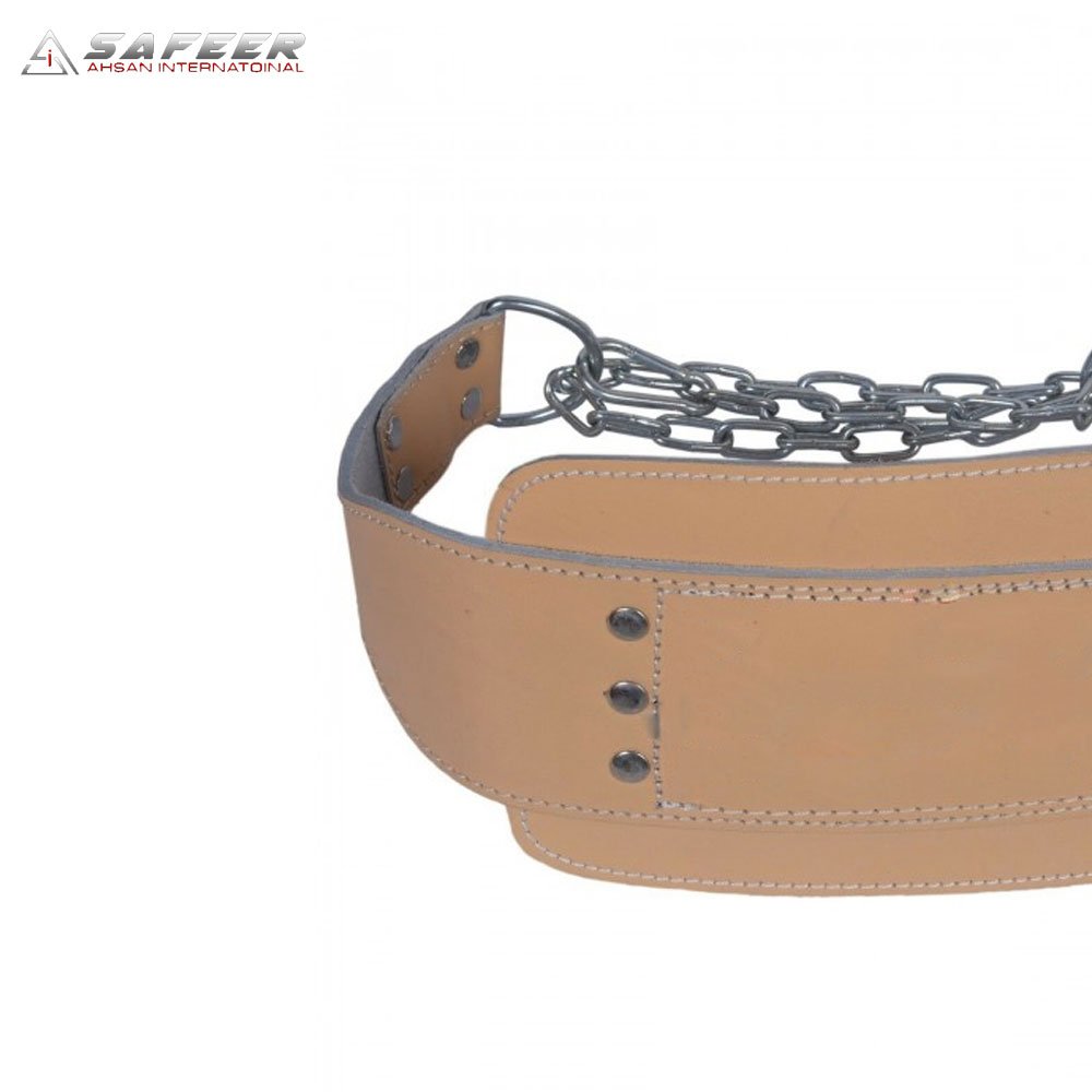 Dip Belt Weight Lifting Dipping Chain Gym Training Body Building Leather Belts Oem Weight Lifting Adjustable
