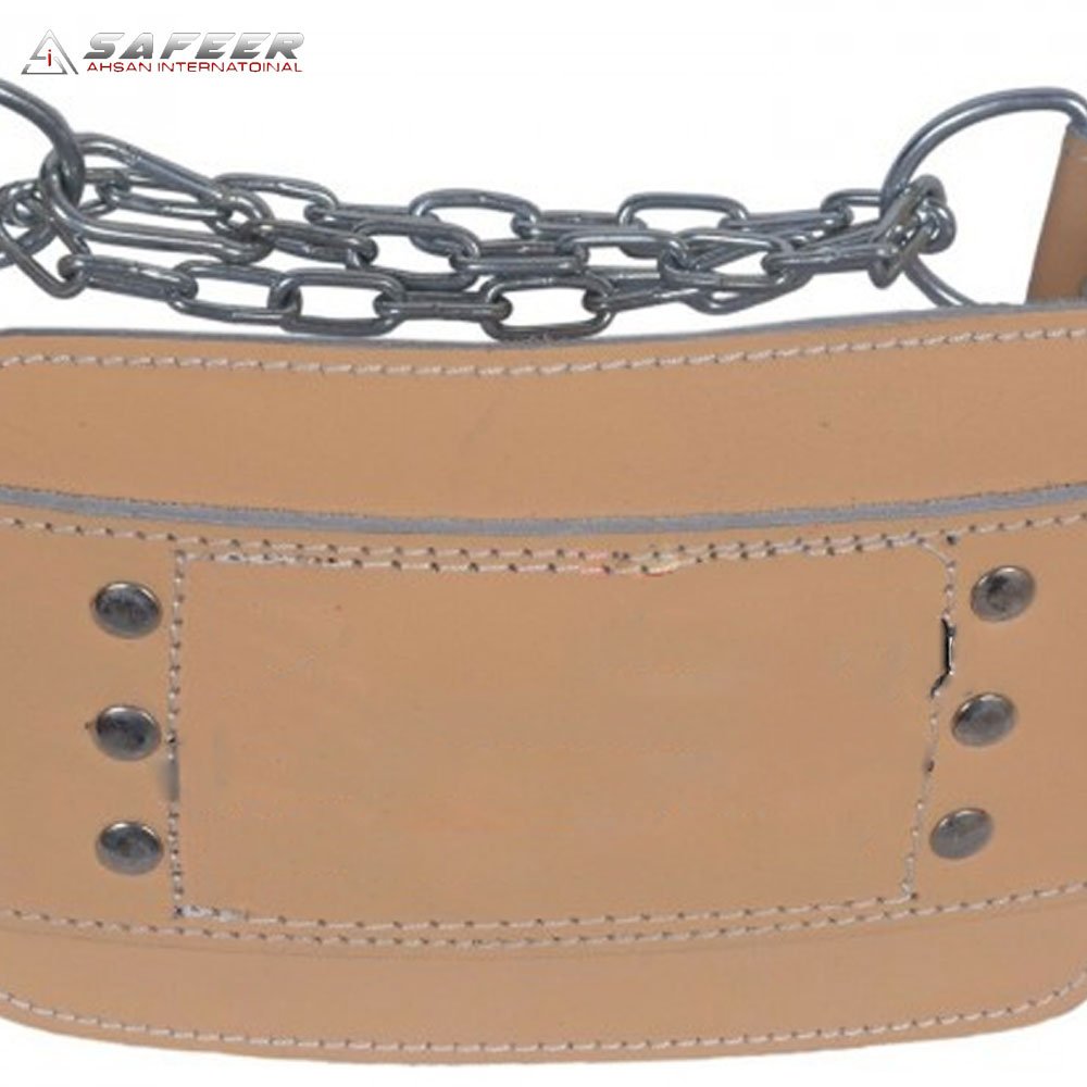 Dip Belt Weight Lifting Dipping Chain Gym Training Body Building Leather Belts Oem Weight Lifting Adjustable