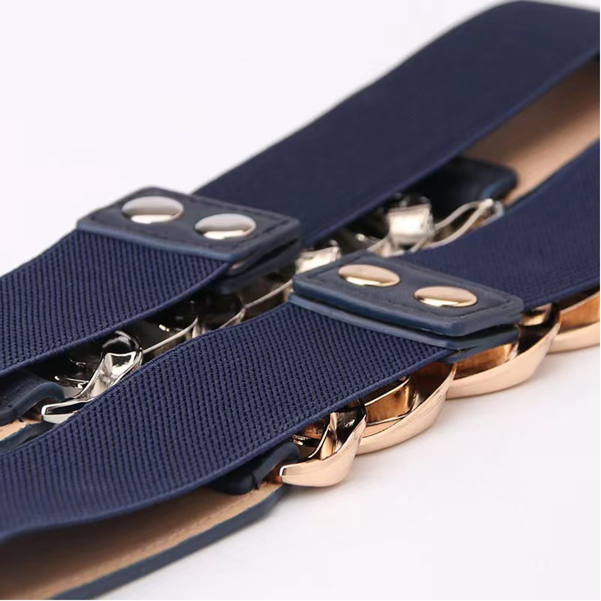 Jacket Gold Chain Belt Stock Wholesale Elastic Belt Coat dress Embellishment Elastic light luxury belt